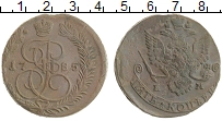 монета - 1762 – 1796 екатерина ii 5 копеек - подробная информация фото 1