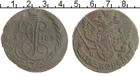 монета - 1762 – 1796 екатерина ii 5 копеек - подробная информация фото 1
