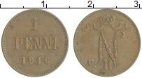 монета - 1894 – 1917 николай ii 1 пенни - подробная информация фото 1