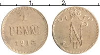 монета - 1894 – 1917 николай ii 1 пенни - подробная информация фото 1