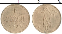 монета - 1894 – 1917 николай ii 1 пенни - подробная информация фото 1