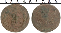 монета - 1762 – 1796 екатерина ii 5 копеек - подробная информация фото 1