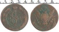 монета - 1762 – 1796 екатерина ii 5 копеек - подробная информация фото 1