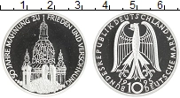 монета - фрг 10 марок - подробная информация фото 1