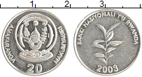 монета - руанда 20 франков - подробная информация фото 1