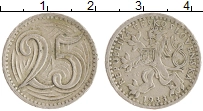 монета - чехословакия 25 хеллеров - подробная информация фото 1
