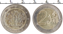 монета - литва 2 евро - подробная информация фото 1