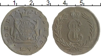 монета - 1762 – 1796 екатерина ii 2 копейки - подробная информация фото 1