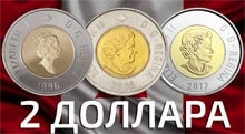 Видео: Канада монета 2 доллара Белый медведь