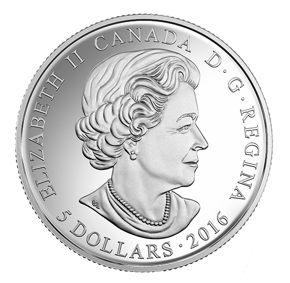 Фото Монета Канады из сер