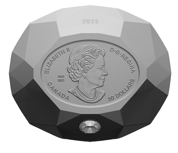 Фото «Алмазные» монеты с 