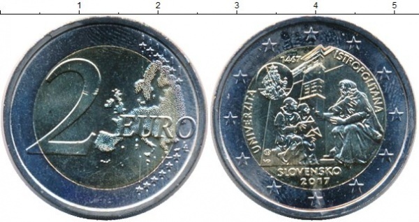 Фото Словакия. 2 евро. 55