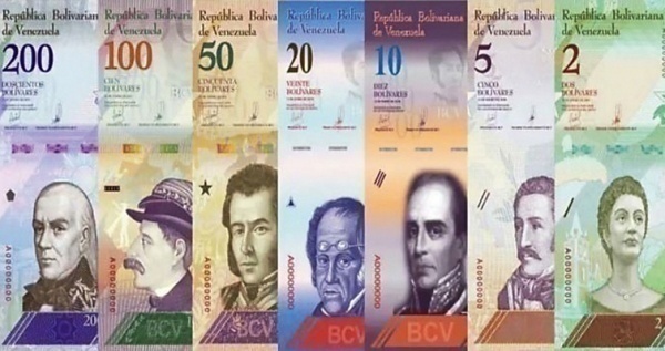 Фото Новые банкноты Венес
