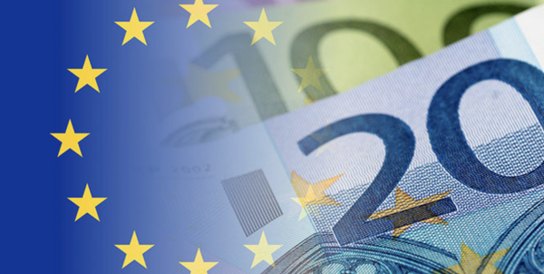 Фото Банкноты евро получа
