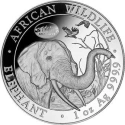 Читать новость нумизматики - Представлен дизайн монеты «Сомалийский слон 2018»