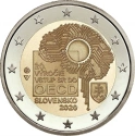 Читать новость нумизматики - 2 евро Словакии «20 лет вступления в ОЭСР» («Организацию экономического сотрудничества и развития»)