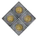Читать новость нумизматики - Казачьи клейноды на четырех серебряных 10 гривнах