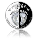 Читать новость нумизматики - Ножки малыша представлены на монете