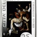 Читать новость нумизматики - Картина Караваджо на цветных 25 евро прямоугольной формы