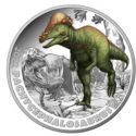 Читать новость нумизматики - Пахицефалозавр на монете 3 евро