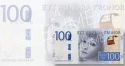 Читать новость нумизматики - На новой банкноте Швеции изображена актриса, номинированная Academy Awards