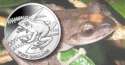 Читать новость нумизматики - Древесная лягушка изображена на титановой монете