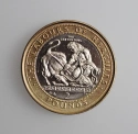 Читать новость нумизматики - 2 фунта Седьмой подвиг Геракла на монете Гибралтара