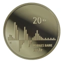 Читать новость нумизматики - 200-летие Центрального банка Норвегии отмечается памятными монетами 20 крон