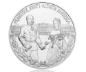 Читать новость нумизматики - Монетный двор Чехии выпустил килограммовую серебряную монету с изображением монархов