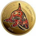Читать новость нумизматики - Уникальная золотая монета Канады «Касатка»