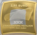 Читать новость нумизматики - Выставка Expo 2020 на 2,5 евро Люксембурга 
