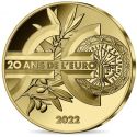 Читать новость нумизматики - 20-летие введения евро во Франции на четырех монетах