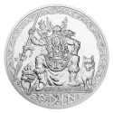 Читать новость нумизматики - Бог Один на серебряных 10 долларах Ниуэ 