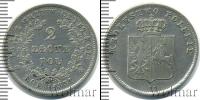 Монета 1825 – 1855 Николай I 2 злотых Серебро 1831
