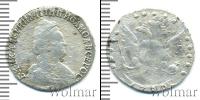 Монета 1762 – 1796 Екатерина II 15 копеек Серебро 1789