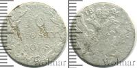 Монета 1801 – 1825 Александр I 10 грошей Серебро 1820