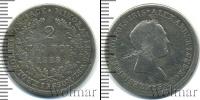 Монета 1825 – 1855 Николай I 2 злотых Серебро 1828