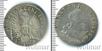 Монета 1741 – 1761 Елизавета Петровна 6 грошей Серебро 1759