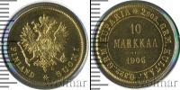 Монета 1894 – 1917 Николай II 10 марок Золото 1905