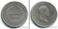 Монета 1825 – 1855 Николай I 2 злотых Серебро 1830
