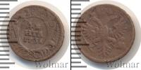 Монета 1730 – 1740 Анна Иоанновна 1 деньга Серебро 1731