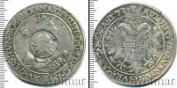 Монета 1741 – 1761 Елизавета Петровна 1 ефимок Серебро 1753