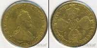 Монета 1762 – 1796 Екатерина II 5 рублей Золото 1783