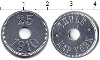 монета - гренландия 25 эре - подробная информация фото 1