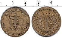 монета - западная африка 10 франков - подробная информация фото 1