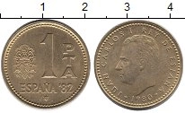 монета - испания 1 песета - подробная информация фото 1
