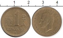 монета - испания 1 песета - подробная информация фото 1