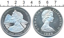 монета - гибралтар 1 крона - подробная информация фото 1