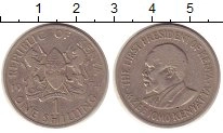 монета - кения 1 шиллинг - подробная информация фото 1