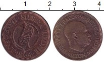 монета - сьерра-леоне 1/2 цента - подробная информация фото 1